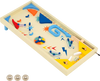 Wooden Pinball Machine with 3 Balls for Kids 8+ and Adults