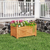 Wooden Raised Garden Bed  Drainage Holes for Patio Garden-S - Gallery View 1 of 11