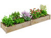 Wooden Vegetable Raised Garden Bed for Backyard Patio Balcony