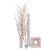 Vickerman Champagne Icy Twig Tree 8' LED Outdoor 240 Warm White LED Lights New