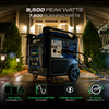 DuroMax XP9500iHT marketing image - 9,500 peak watts / 7,600 running watts