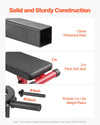 Vevor Chest Press Machine 450 Lbs Capacity Adjustable Flat Incline Bench for Home Gym New
