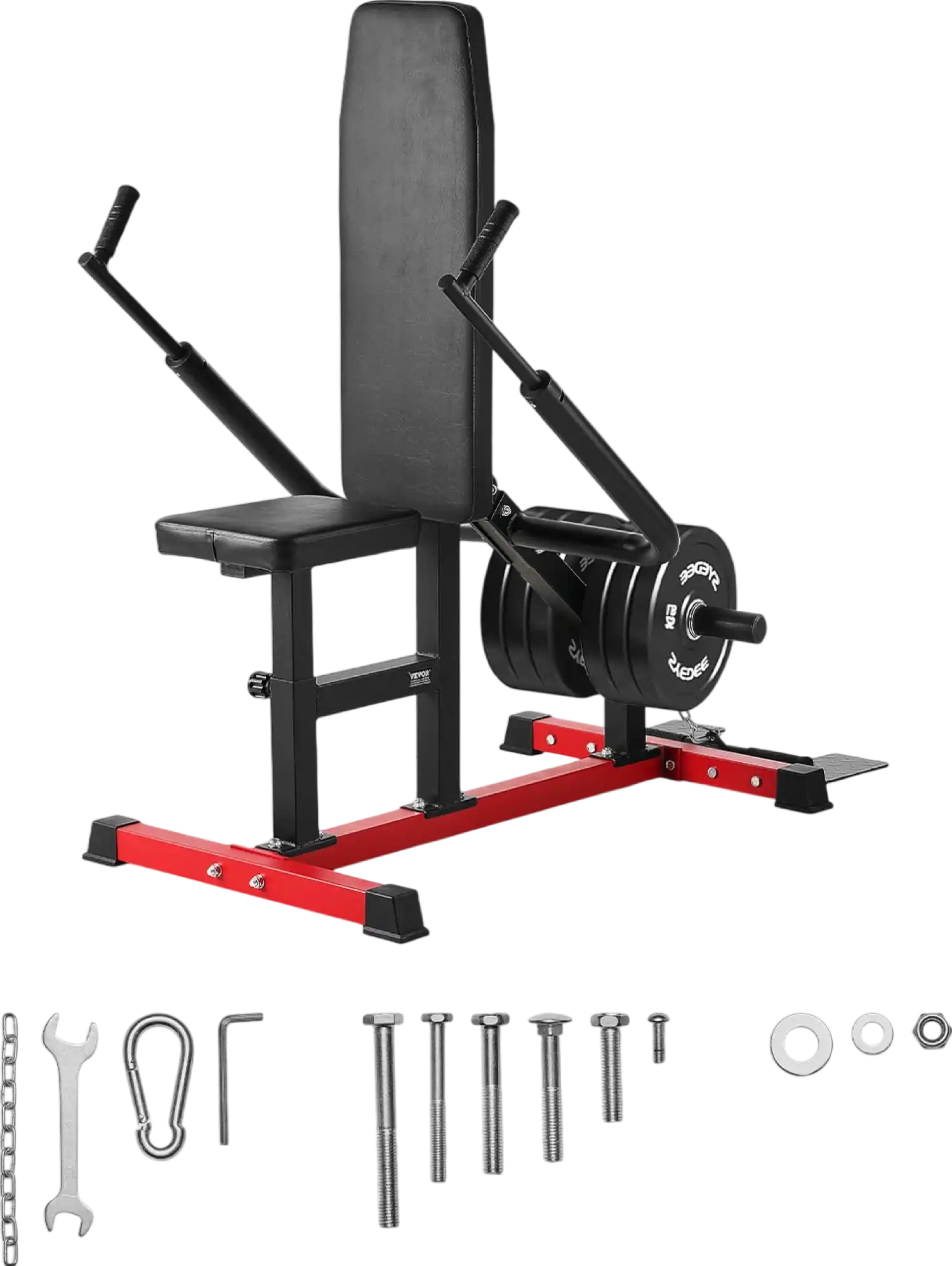 Vevor Seated Dip Machine 450 Lbs Capacity Adjustable Tricep Chest Press for Home Gym New