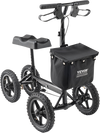 Vevor Knee Scooter Folding Walker Carbon Steel Frame 350 lbs. Capacity Height Adjustable and 12" Wheels New