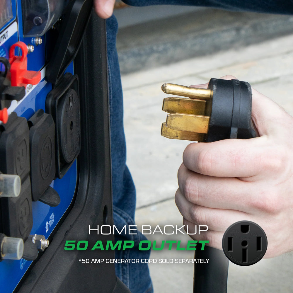 DuroMax XP11000iHT 9000W/11000W Generator Tri-Fuel 50A Gas Propane Natural Gas Inverter Low THD Remote Start CO Alert New