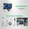 DuroMax 13,750 Watt Dual Fuel Portable HX Generator w/ CO Alert