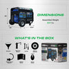 Duromax XP15000HX+ 12,000/15,000W Generator EFI Dual Fuel Gas Propane 50A Remote Start CO Alert New