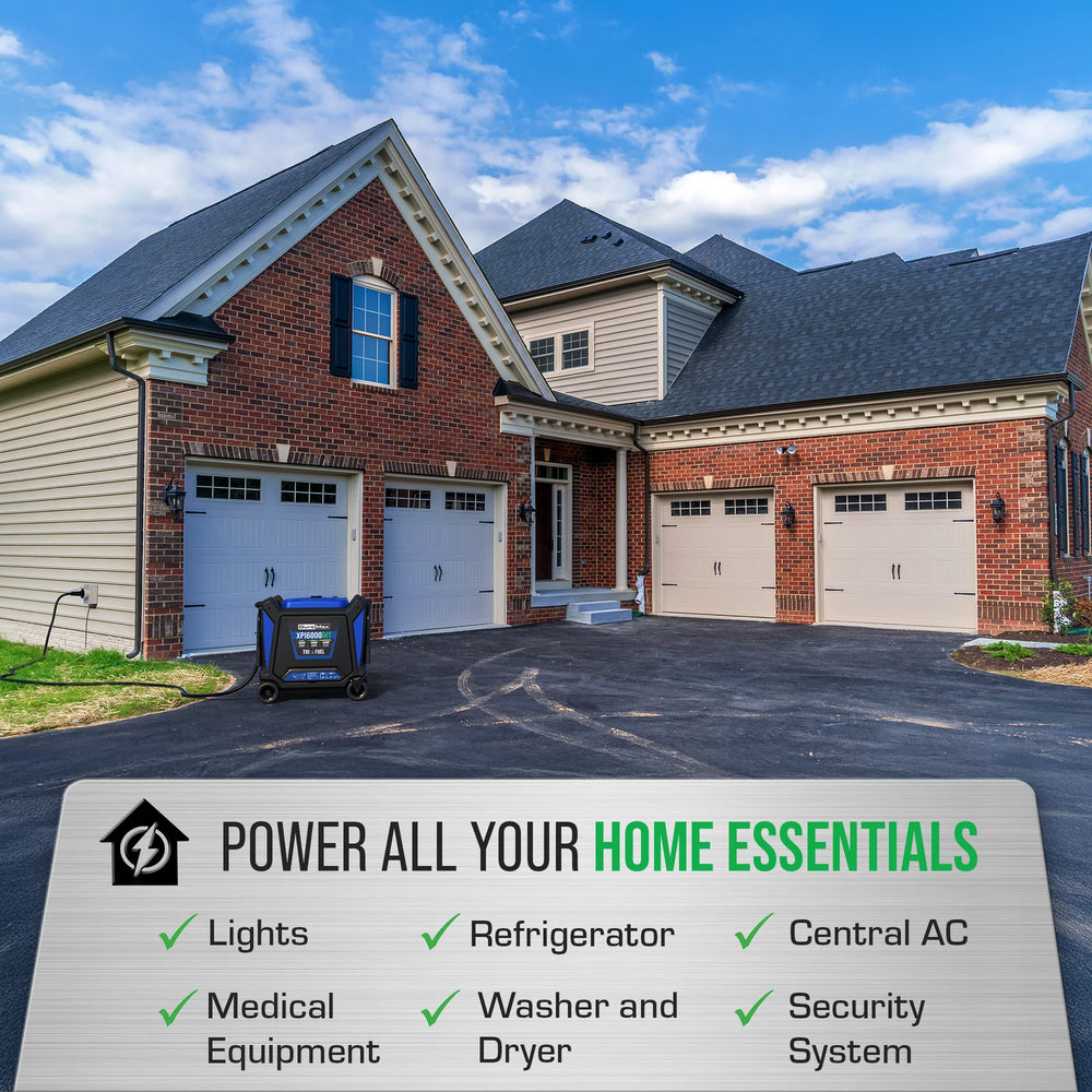 DuroMax XP16000iHT 13000W/16000W Tri Fuel Generator Gasoline Propane Natural Gas Electric Start Inverter CO Alert New