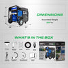 DuroMax 17,500 Watt Tri Fuel Portable HXT Generator w/ CO Alert