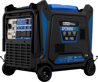 DuroMax XP28000iHT Generator 22000W/28000W Tri Fuel Gas Propane Natural Gas Inverter 50A Low THD CO Alert Electric Start New