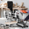 Vevor Sliding Compound Miter Saw 10" 15A Dual Bevel with LED Guide 60-Tooth Blade New