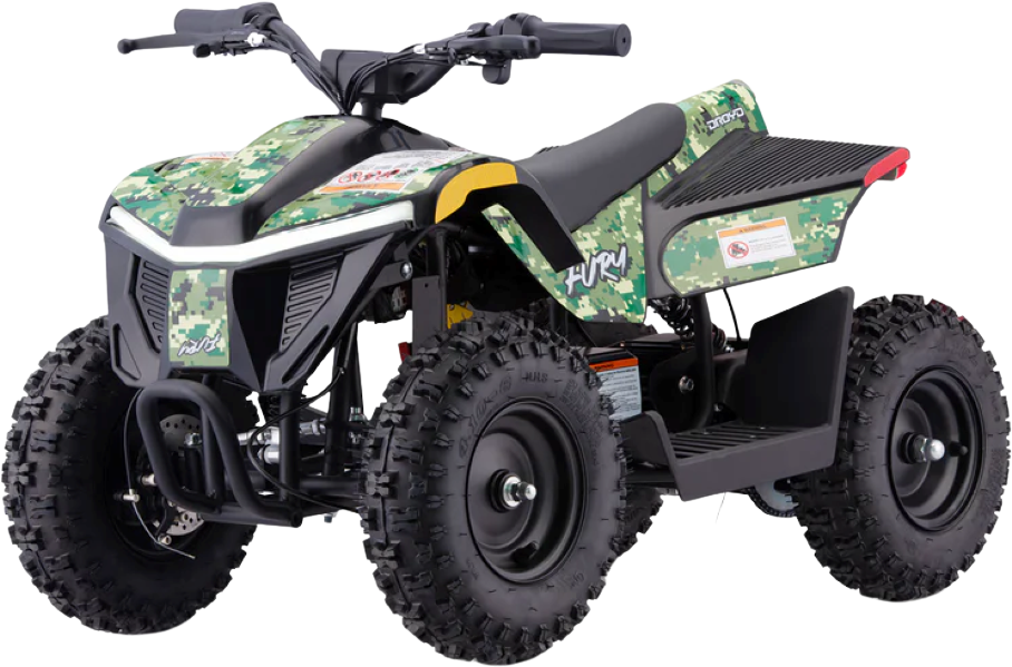 Droyd Fury ATV for Kids Electric 36V 8Ah Lithium Ion 500W Brushless 10 Miles 15 MPH New