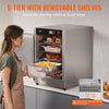 Vevor 5-Tier Hot Box Food Warmer Cabinet Stainless Steel with Water Tray New