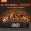 Vevor Hot Box Food Warmer 5 Shelves 850W 360° Air Circulation with Water Tray New