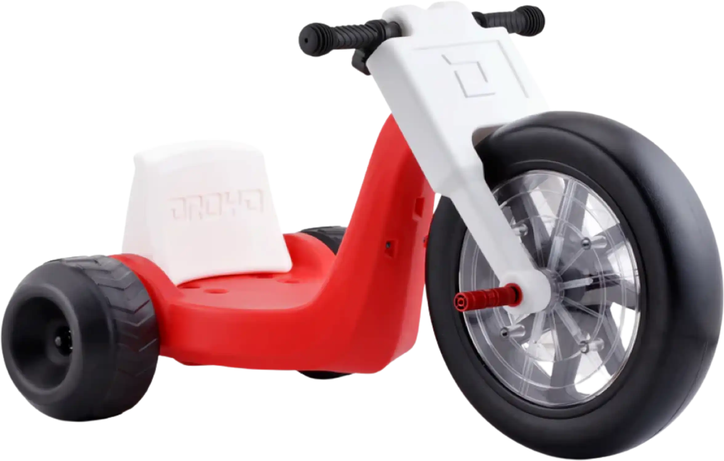 Droyd Romper Electric Trike for Kids 24V 2Ah Lithium Ion 50W Brushed 3 Miles 6 MPH Red New