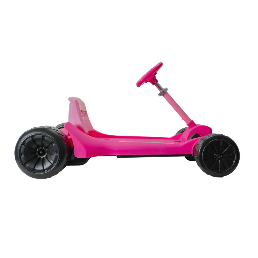 Droyd Zypster Mini Go Kart for Kids Electric 24V 2Ah Lithium Ion 100W Brushed 3 Miles 6 MPH New