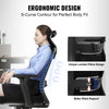 Vevor Ergonomic Office Chair Mesh with Adjustable Seat and S-Shape Lumbar Support New