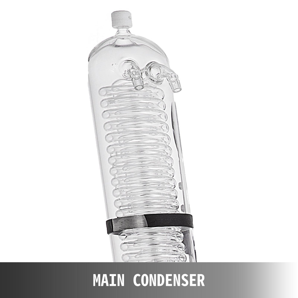 Vevor Rotary Evaporator Set 5L RE-501 Digital Controller 0-90 RPM Vacuum System New