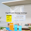 X-Pro 35000 BTU concealed ducted mini split AC with 22.5 SEER2, showcasing energy savings and inverter technology.