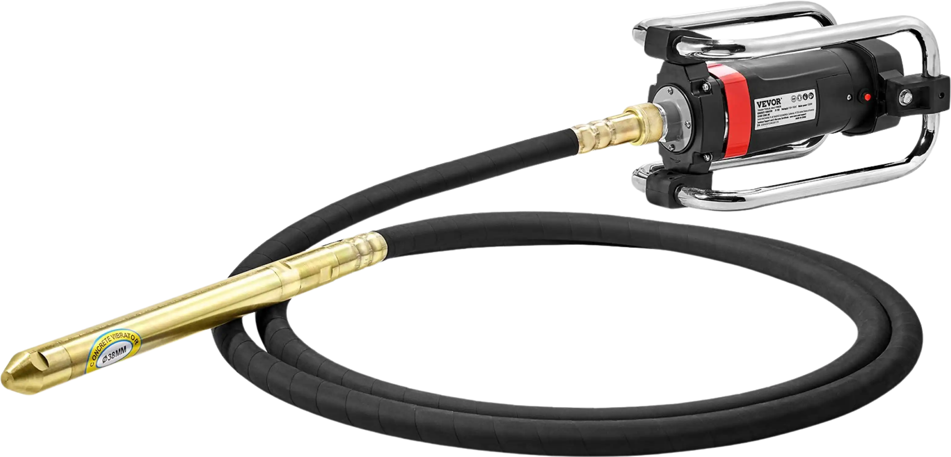 Vevor Electric Concrete Vibrator 14.75' 110V 16000 VPM 1.5