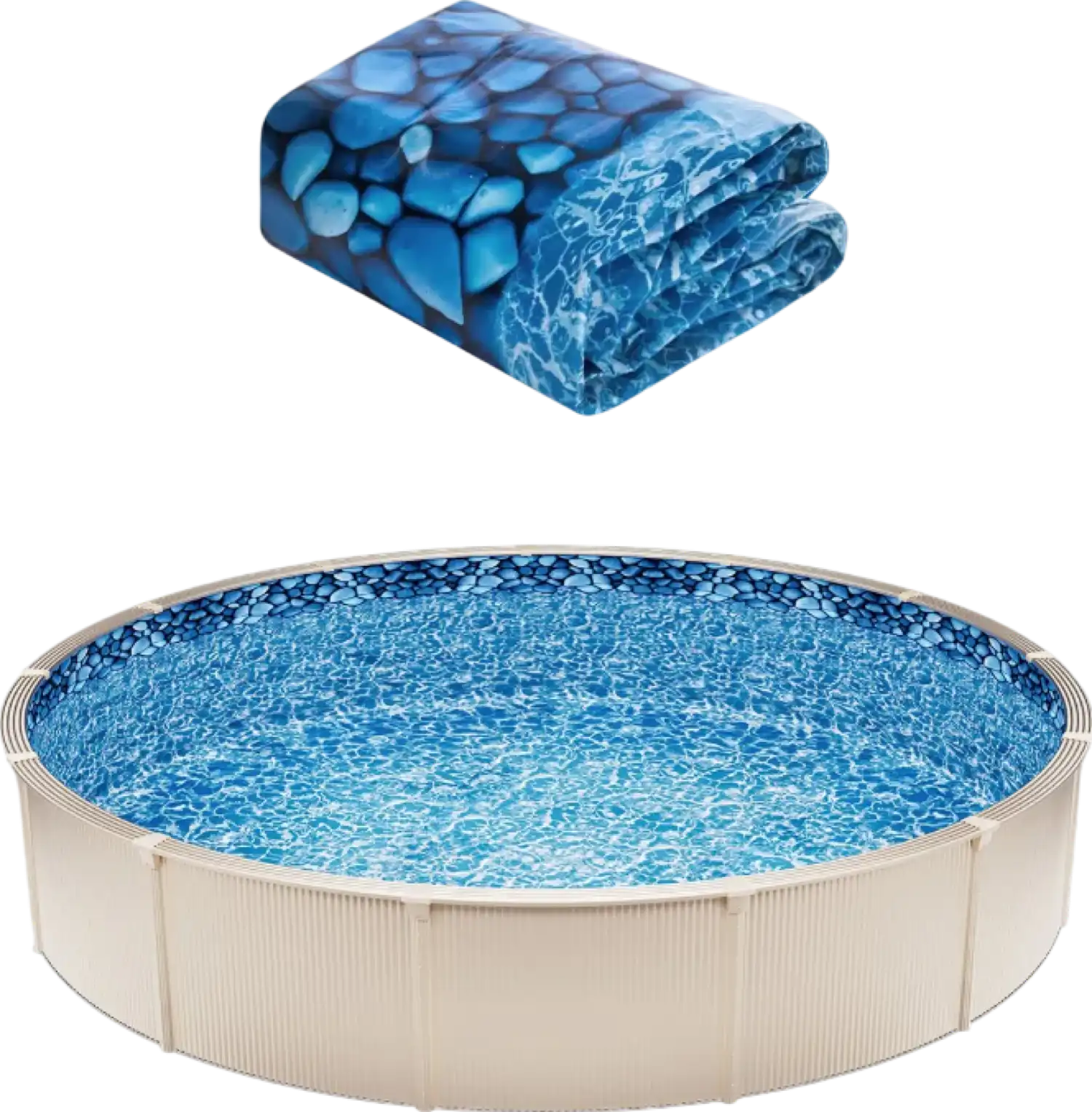 Vevor 27' Round Pool Liner 54