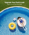 Vevor 27' Round Pool Liner 54" Wall Height Overlap Vinyl Above Ground New