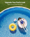 Vevor 27' Round Pool Liner 52" Wall Height Unibead Vinyl Above Ground New