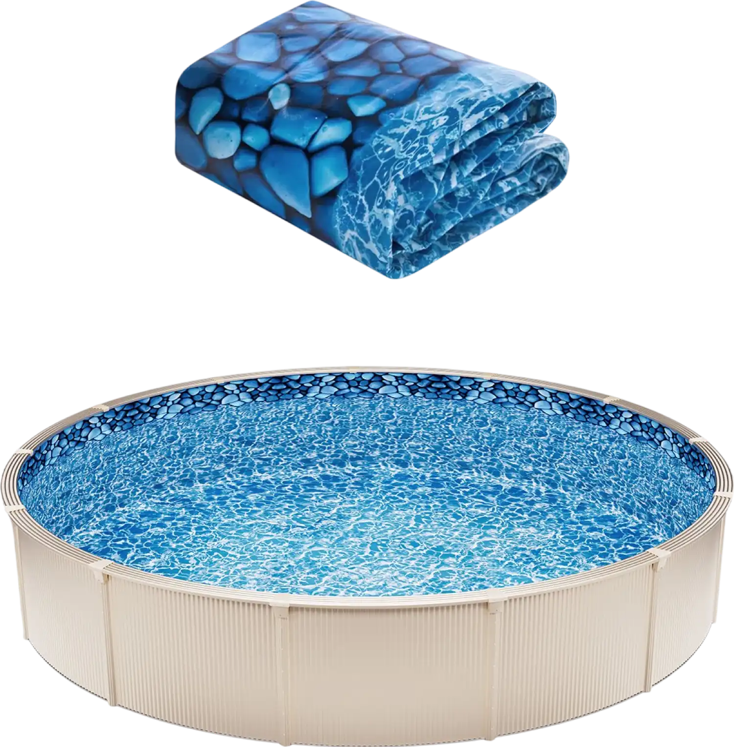 Vevor 33' Round Pool Liner 52