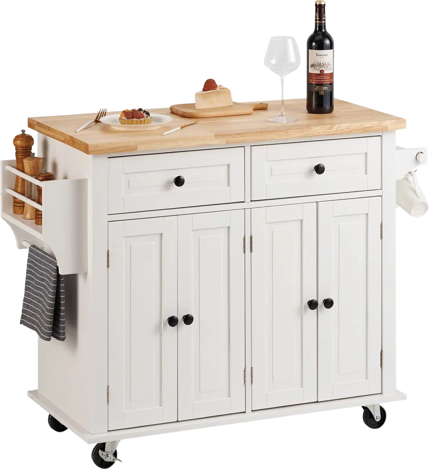 Vevor Kitchen Island Cart 35.4