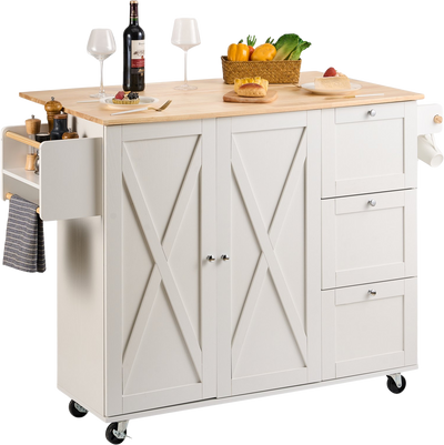 Vevor Kitchen Island Cart 45.3