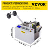 Vevor Automatic Heat-Shrink Tube Cutting Machine 250W YS100 for Sleeves Tubes Wires and Films New