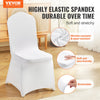 Vevor Chair Cover Universal Fitted 200 pcs Protective Slipcover Stretch Washable White New