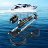 Vevor Hydraulic Outboard Steering Kit 300HP Helm Pump and 24' Hose for Single Engine Boat New