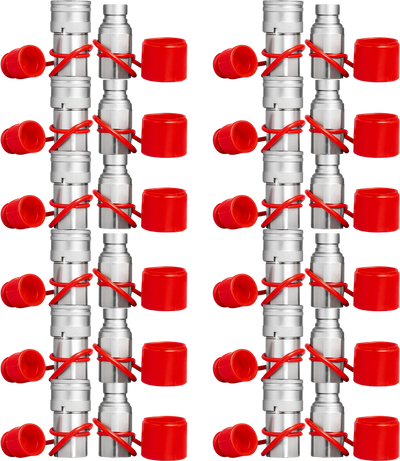 Vevor Skid Steer Hydraulic Quick Connect Coupler 1/2