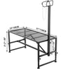 Vevor Livestock Stand 51" x 23" Trimming Stand with Head Piece Metal Frame Black New