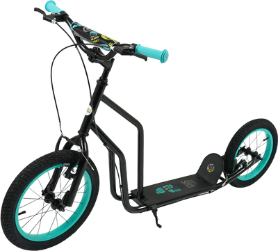 Costway Youth Kick Scooter Adjustable Handlebar 16/14