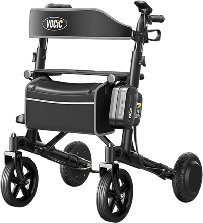 Vocic Z73 Electric Rollator Walker Folding 300 Lbs Capacity New