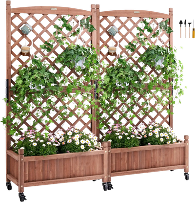Vevor Raised Garden Bed with Trellis 60