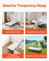 Vevor Twin Foldable Rollaway Bed 31" x 75" Steel Frame with 5" Memory Foam Mattress New