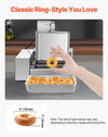 Vevor Commercial Automatic Donut Maker 4-Row 240 Pcs/H Stainless Steel with 0.8 Gal Hopper New