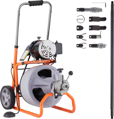 Vevor Drain Cleaner Machine 75' x 3/8
