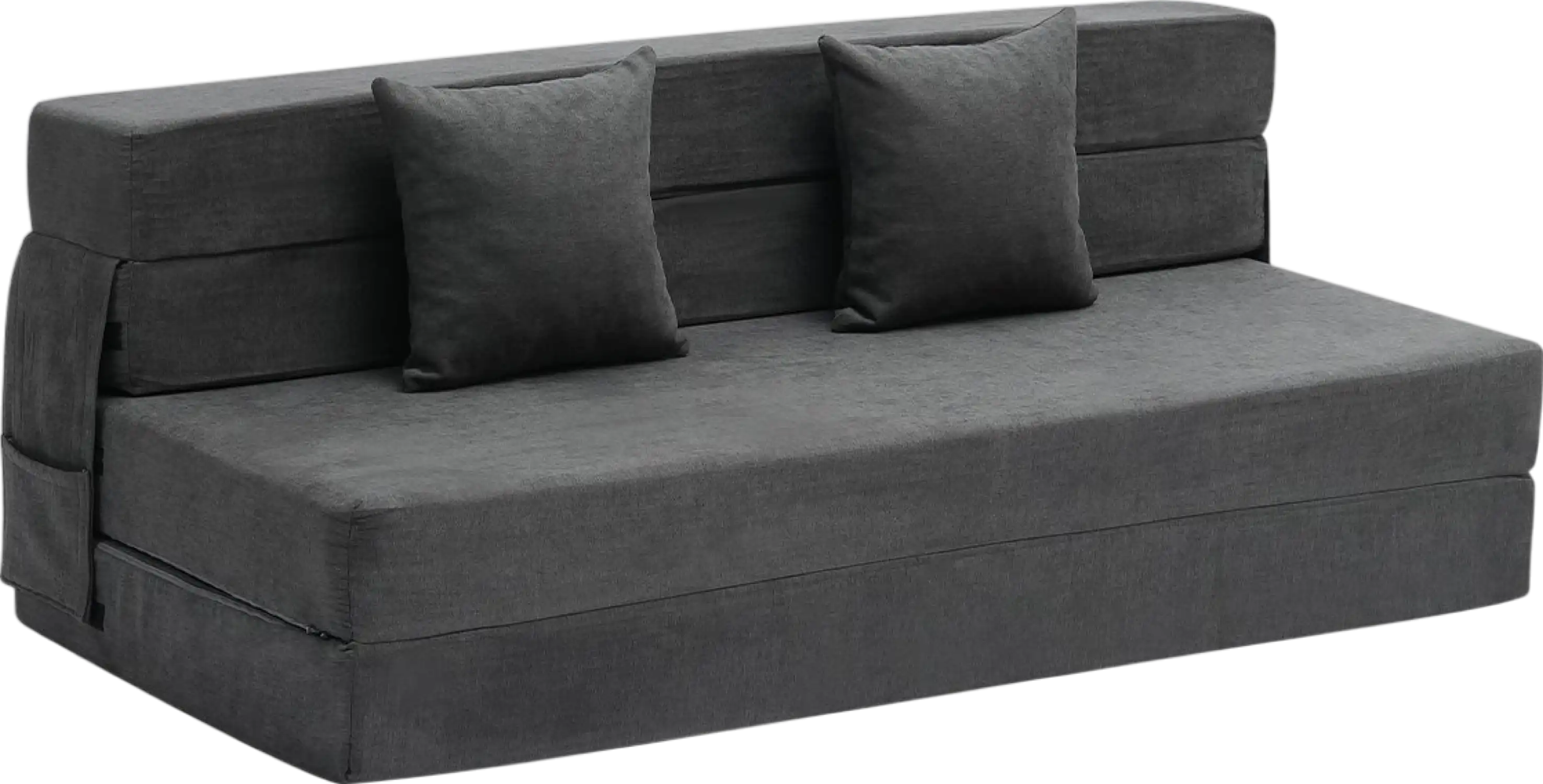 Vevor 3-in-1 Folding Sofa Bed Queen Size Convertible Sleeper with Pillows and Washable Cover New