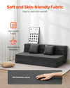 Vevor 3-in-1 Folding Sofa Bed Queen Size Convertible Sleeper with Pillows and Washable Cover New