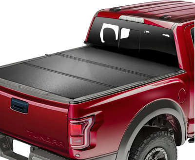 Vevor Tonneau Cover Tri-Fold for 5.5' Truck Bed 2014-2024 Toyota Tundra Aluminum Panel Anti-Loose Clamps New