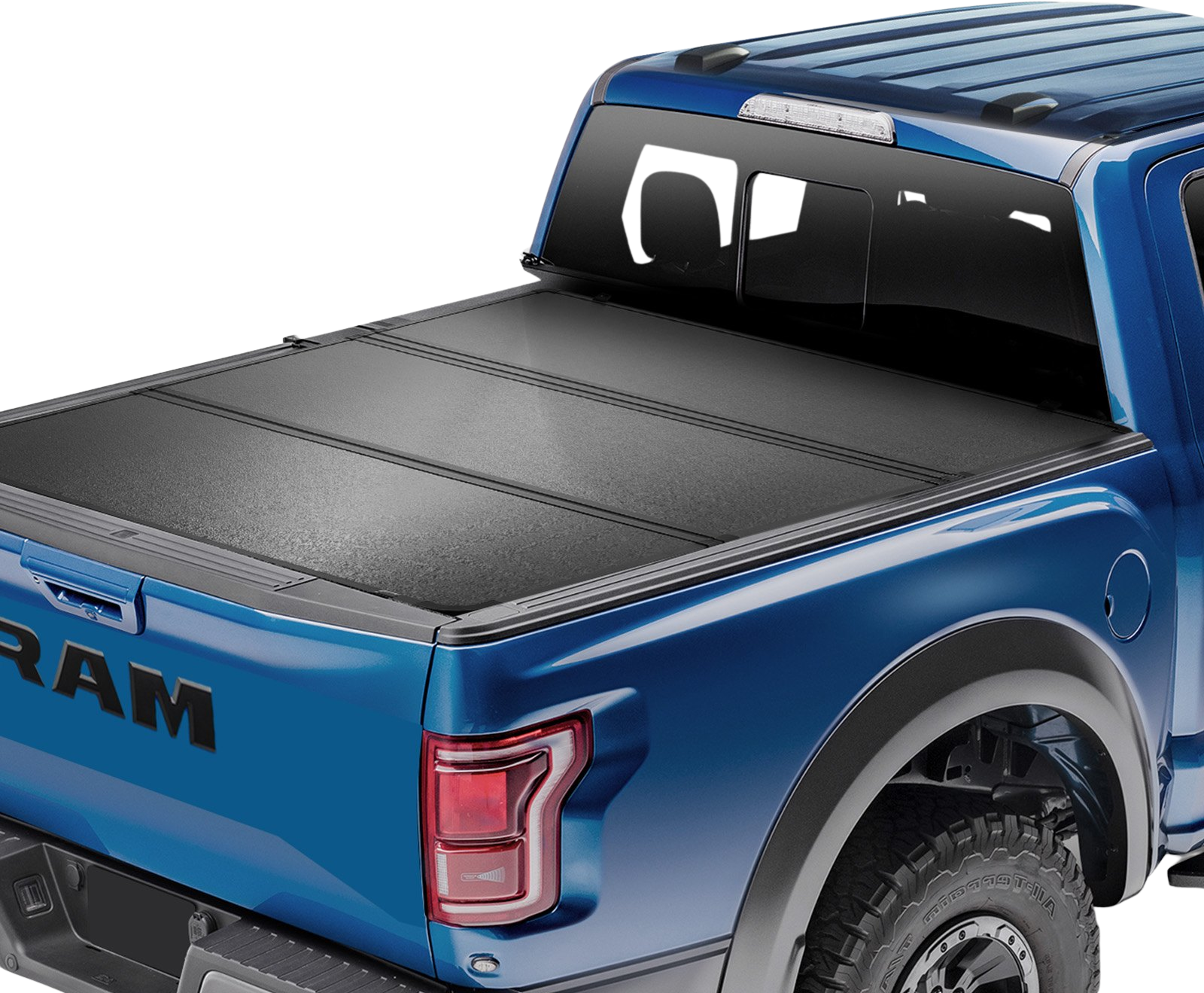 Vevor Tonneau Cover Tri-Fold for 6.5' Truck Bed 2015-2024 Ford F-150 Aluminum Panel Anti-Loose Clamps New