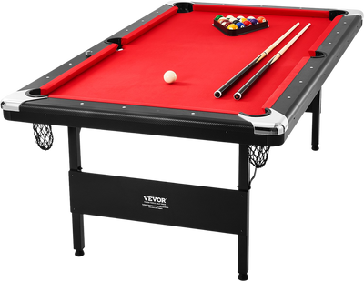 Vevor Billiards Table 7' Foldable Pool Table Set Includes Balls and Cues New