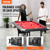 Vevor Billiards Table 6.3' Foldable Pool Table Set Includes Balls and Cues New