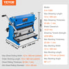 Vevor Sheet Metal 12" 3-In-1 Shear Brake Roll Machine 20-GA Capacity 90° Max Bend New