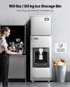Vevor Commercial Ice Maker 440 Lbs/Day with 180 Lbs Bin and Auto Dispenser New