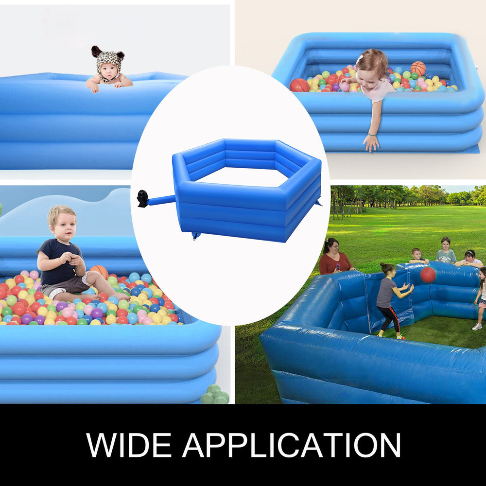 Vevor Gaga Ball Pit Inflatable 20' with Electric Air Pump 350W Inflates in 3 Minutes for Outdoor Indoor Use New